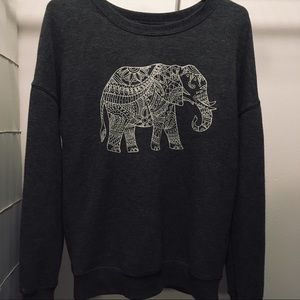Zoe + Live Elephant Crewneck (Small)